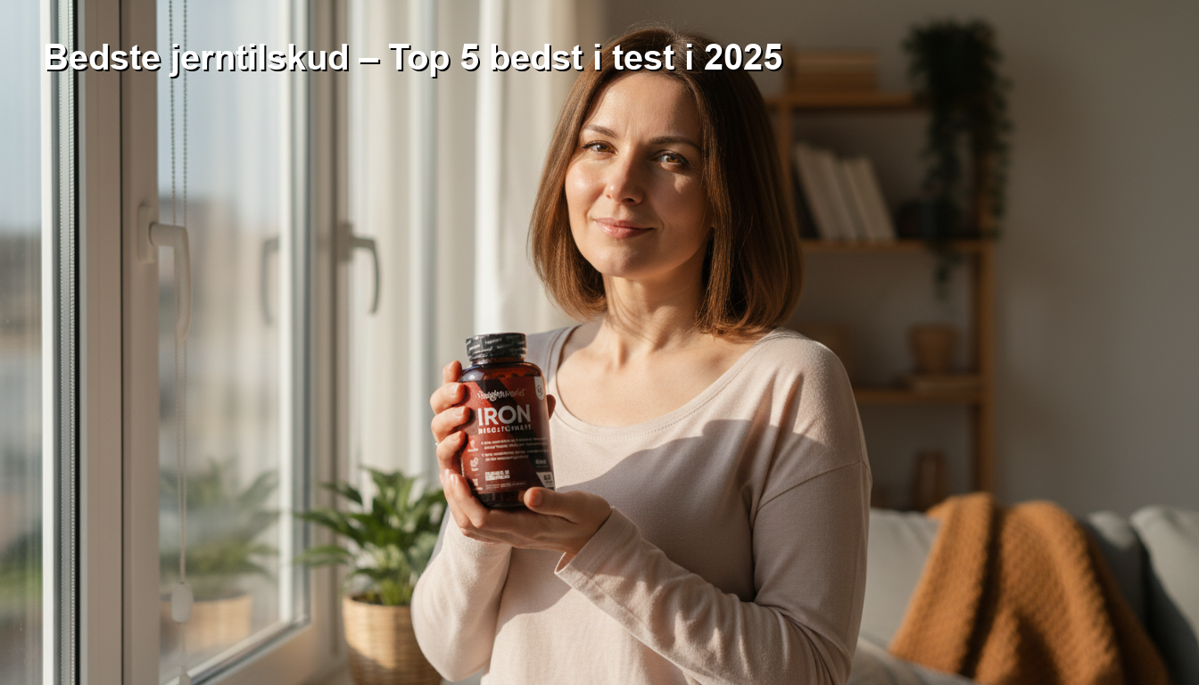 Bedste jerntilskud – Top 5 bedst i test i 2025
