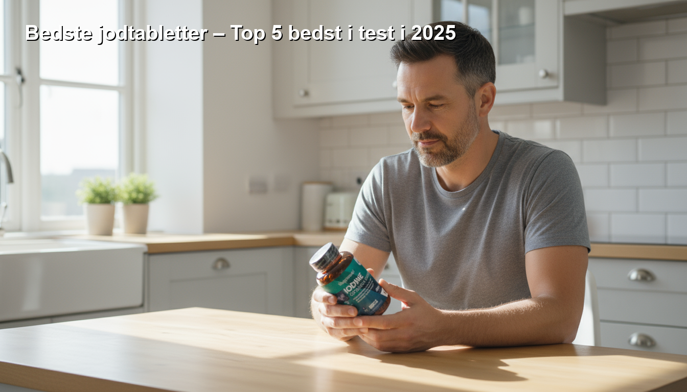 Bedste jodtabletter – Top 5 bedst i test i 2025