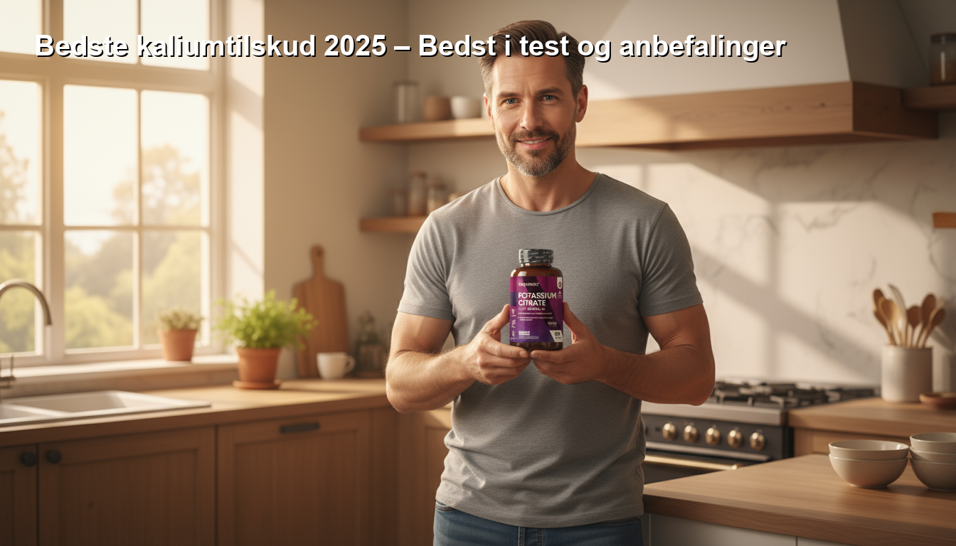 Bedste kaliumtilskud 2025 – Bedst i test og anbefalinger