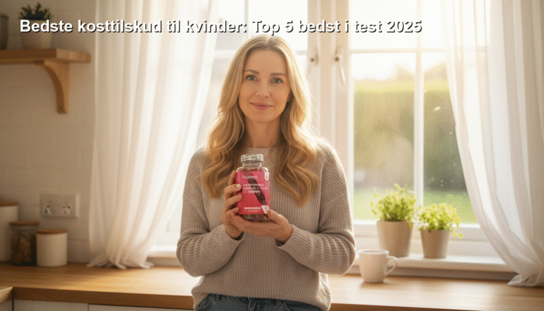 Bedste kosttilskud til kvinder: Top 5 bedst i test 2025