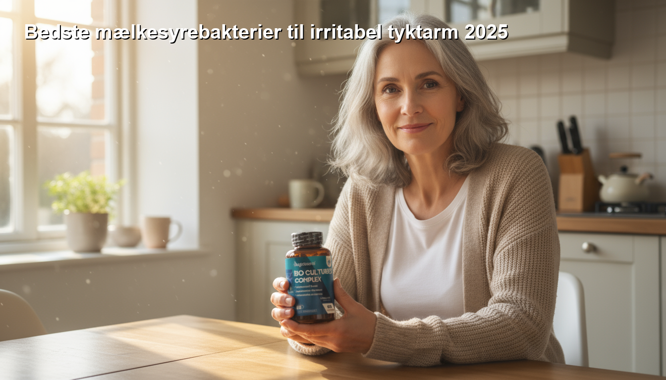 Bedste mælkesyrebakterier til irritabel tyktarm
