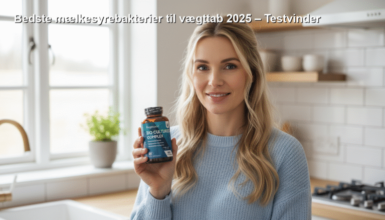 Bedste mælkesyrebakterier til vægttab
