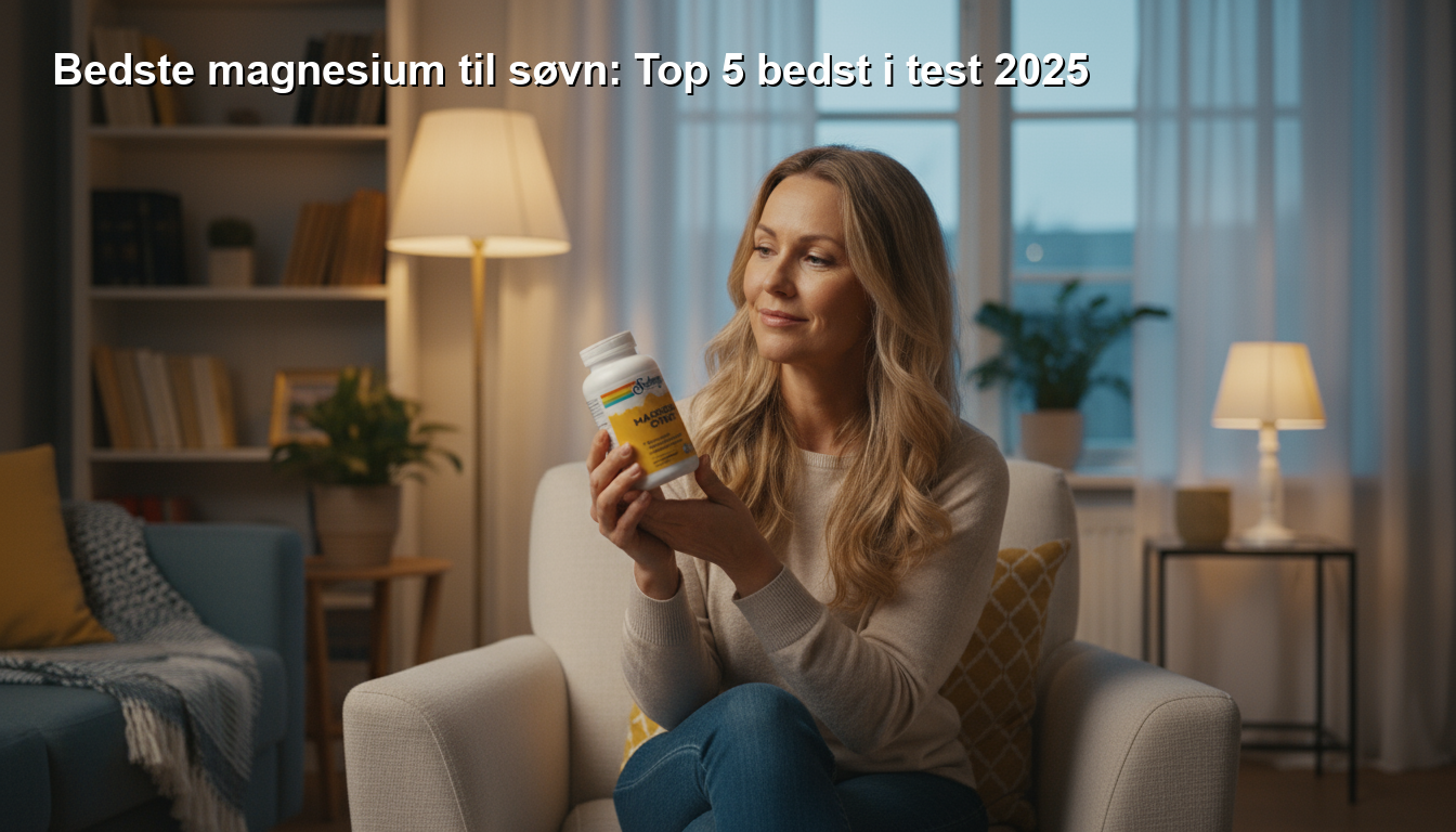 Bedste magnesium til søvn