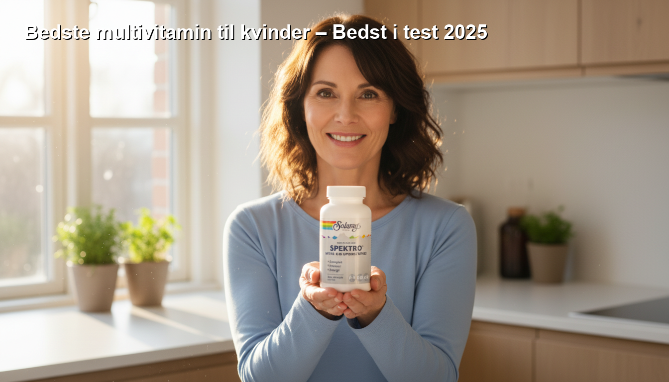 Bedste multivitamin til kvinder – Bedst i test 2025
