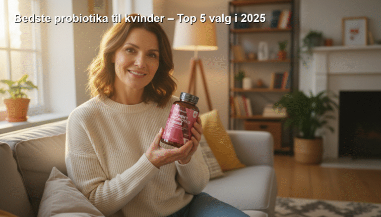 Bedste probiotika til kvinder – Top 5 valg i 2025
