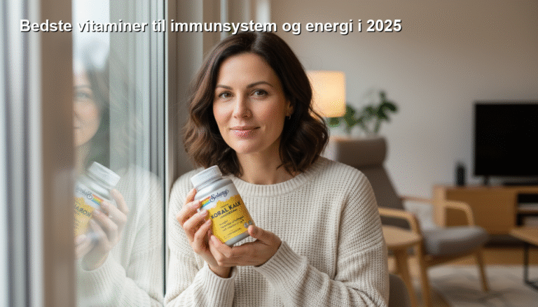 Bedste vitaminer til immunsystem og energi i 2025