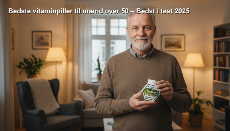 Bedste vitaminpiller til mænd over 50 – Bedst i test 2025