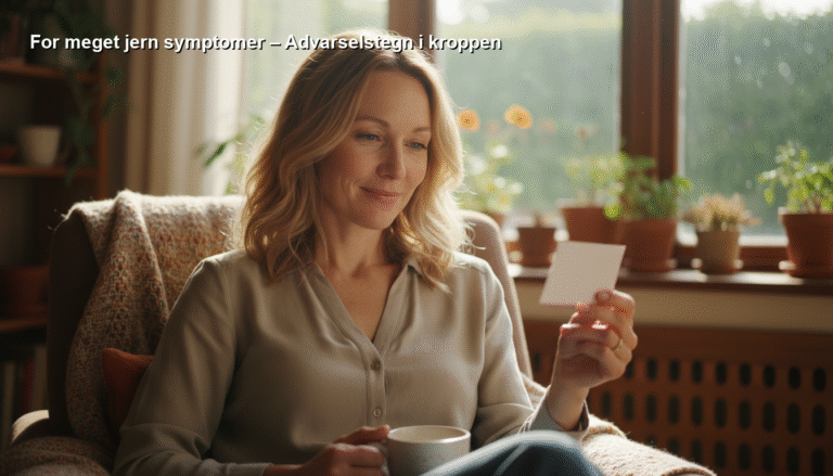 For meget jern symptomer