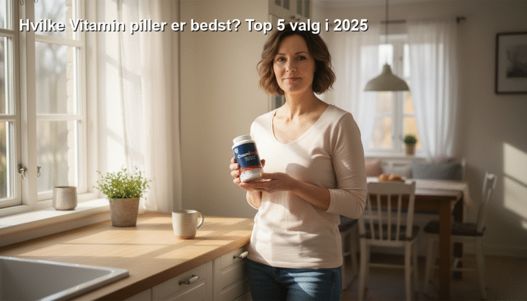 Hvilke Vitamin piller er bedst? Top 5 valg i 2025
