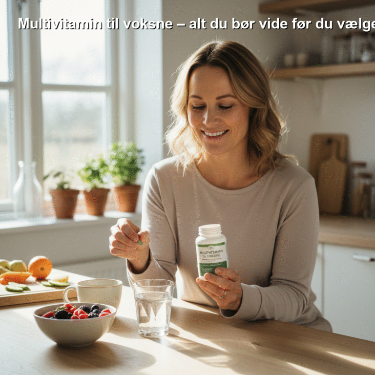Multivitamin til voksne – alt du bør vide før du vælger