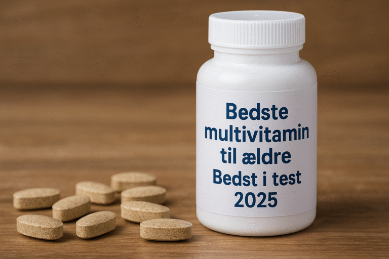 Bedste multivitamin til ældre