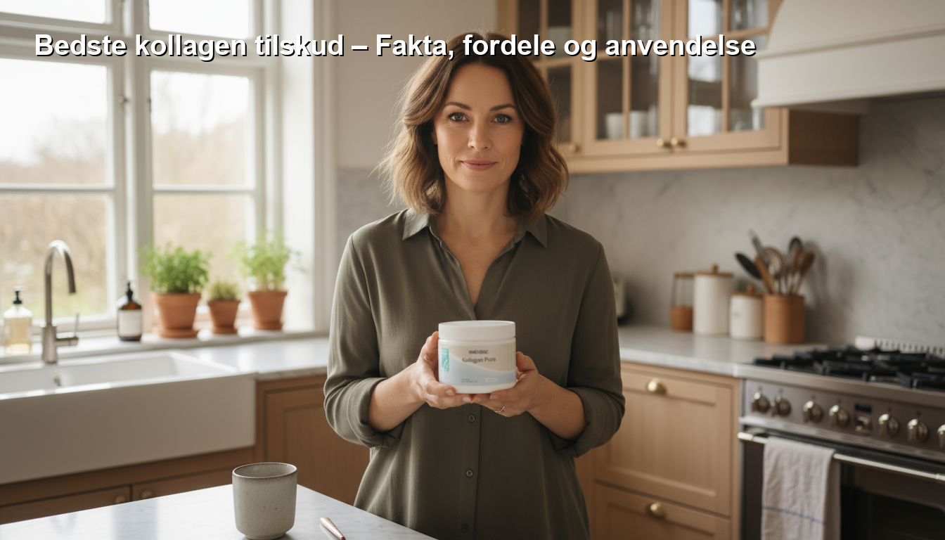 Bedste kollagen tilskud – Fakta, fordele og anvendelse