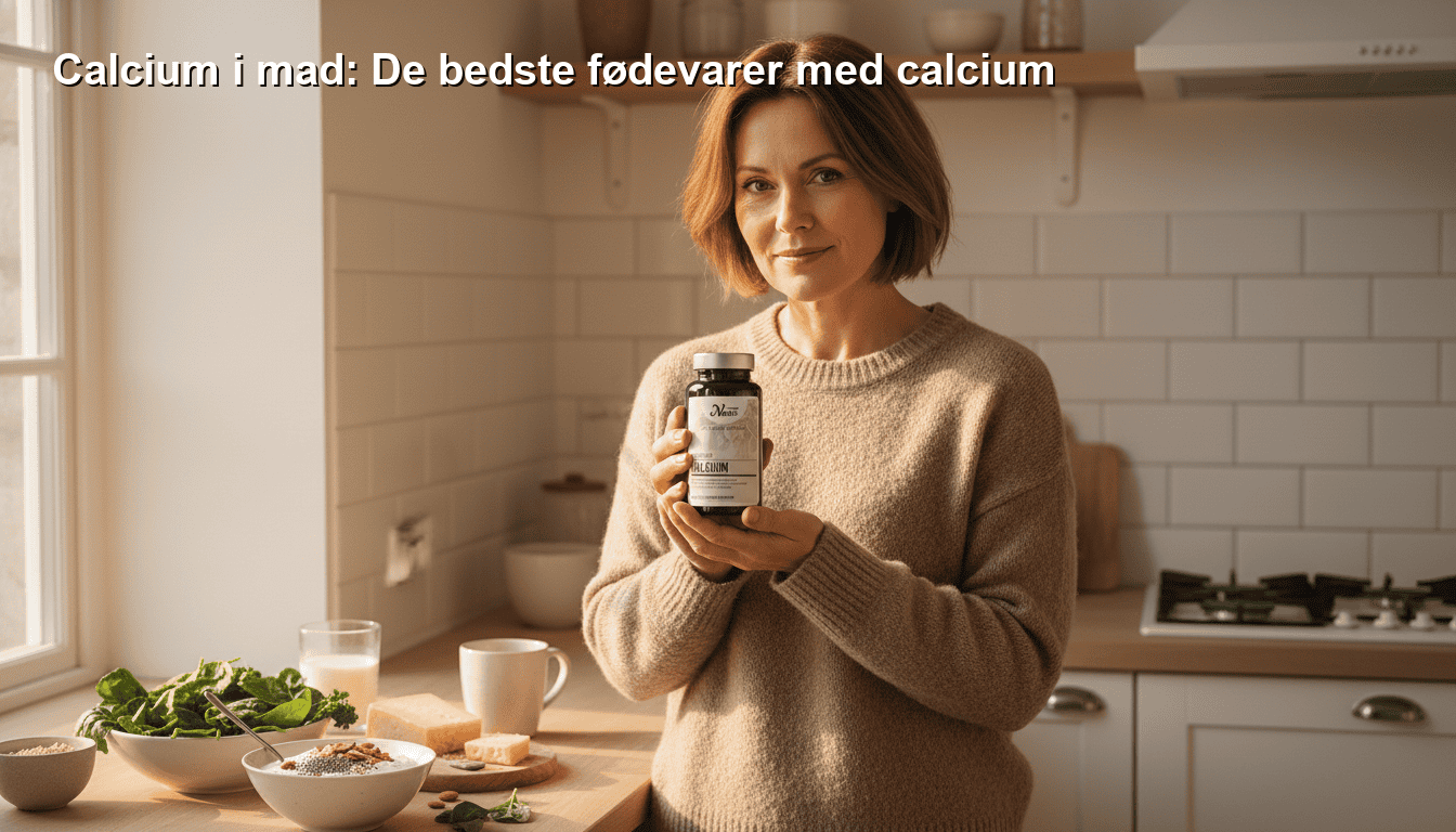 Calcium i mad: De bedste fødevarer med calcium