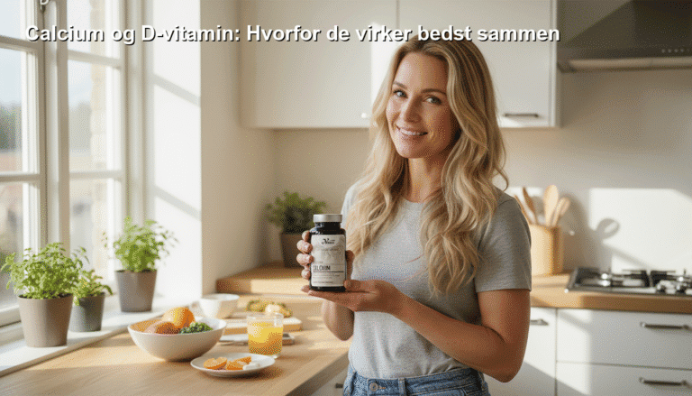 Calcium og D-vitamin: Hvorfor de virker bedst sammen