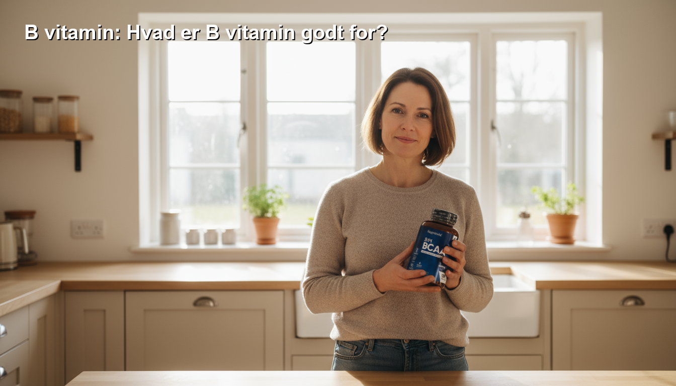 Hvad er B vitamin godt for