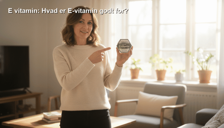 Hvad er E-vitamin godt for?