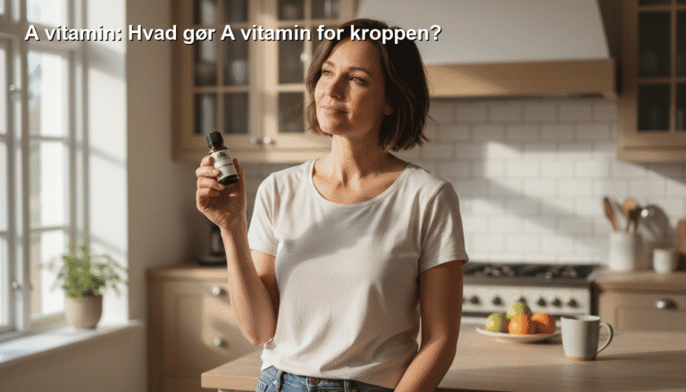 Hvad gør A vitamin