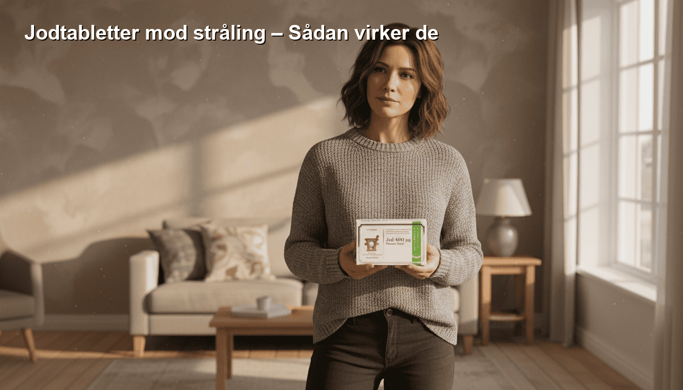 Jodtabletter mod stråling – Sikker jodbeskyttelse til hele familien.