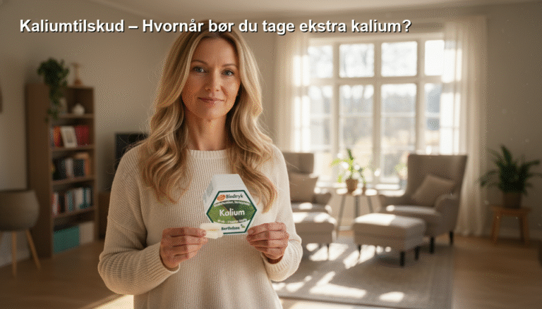 Kaliumtilskud, kvinder med kaliumtilskud, hjem med kalium, natrium- og kaliumbalancer, sund opvarmning med kaliumæske.