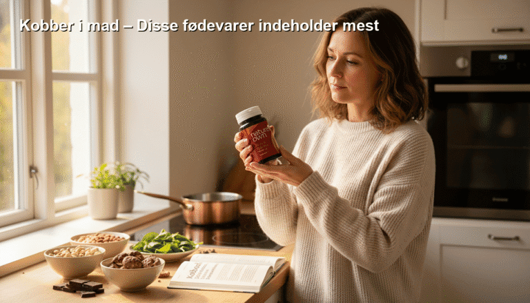 Kobber i mad – Disse fødevarer indeholder mest