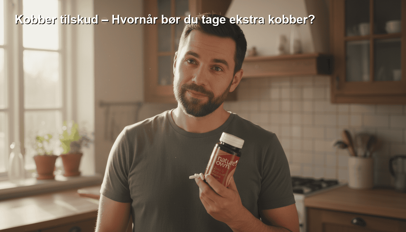 Kobber tilskud – Hvornår bør du tage ekstra kobber?