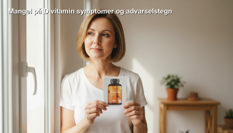 Mangel på D vitamin symptomer og advarselstegn