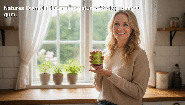 Natures Own Multivitaminer Nature’s Bear 90 gum.