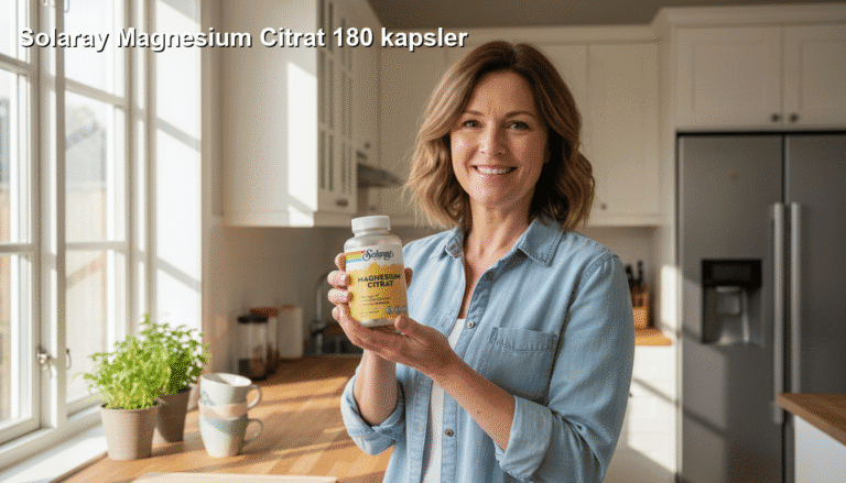 Magnesium citrat kosttilskud til optimal sundhed.