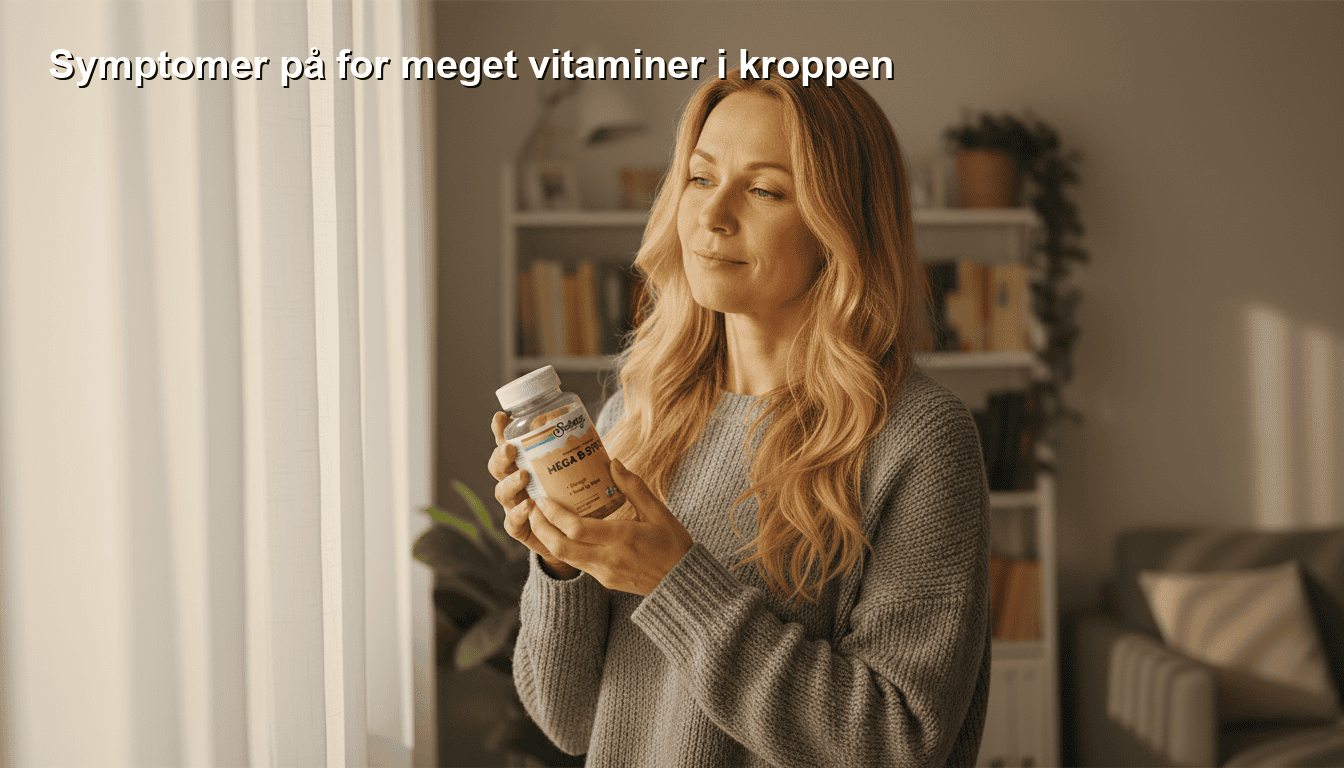 Symptomer på for meget vitaminer i kroppen