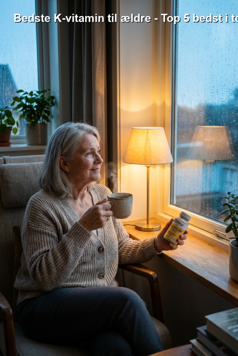 Bedste K-vitamin til ældre - Top 5 bedst i test i 2026