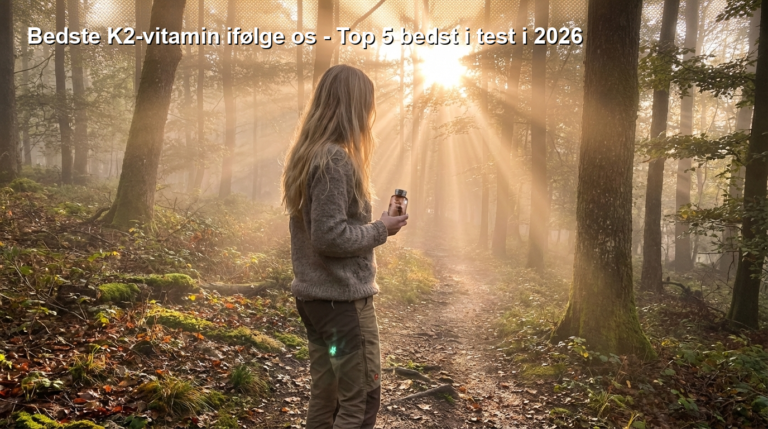 Bedste K2-vitamin ifølge os - Top 5 bedst i test i 2026