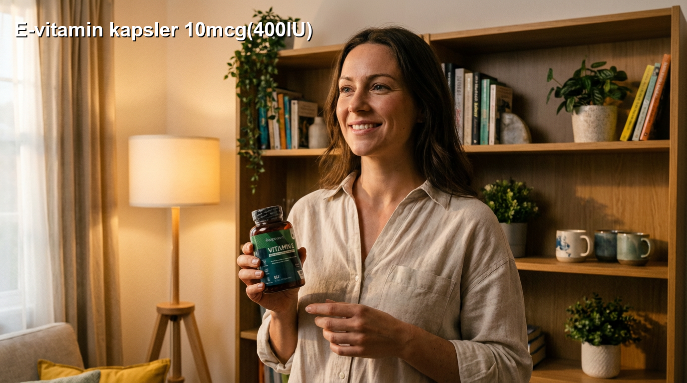 E-vitamin kapsler 10mcg(400IU)