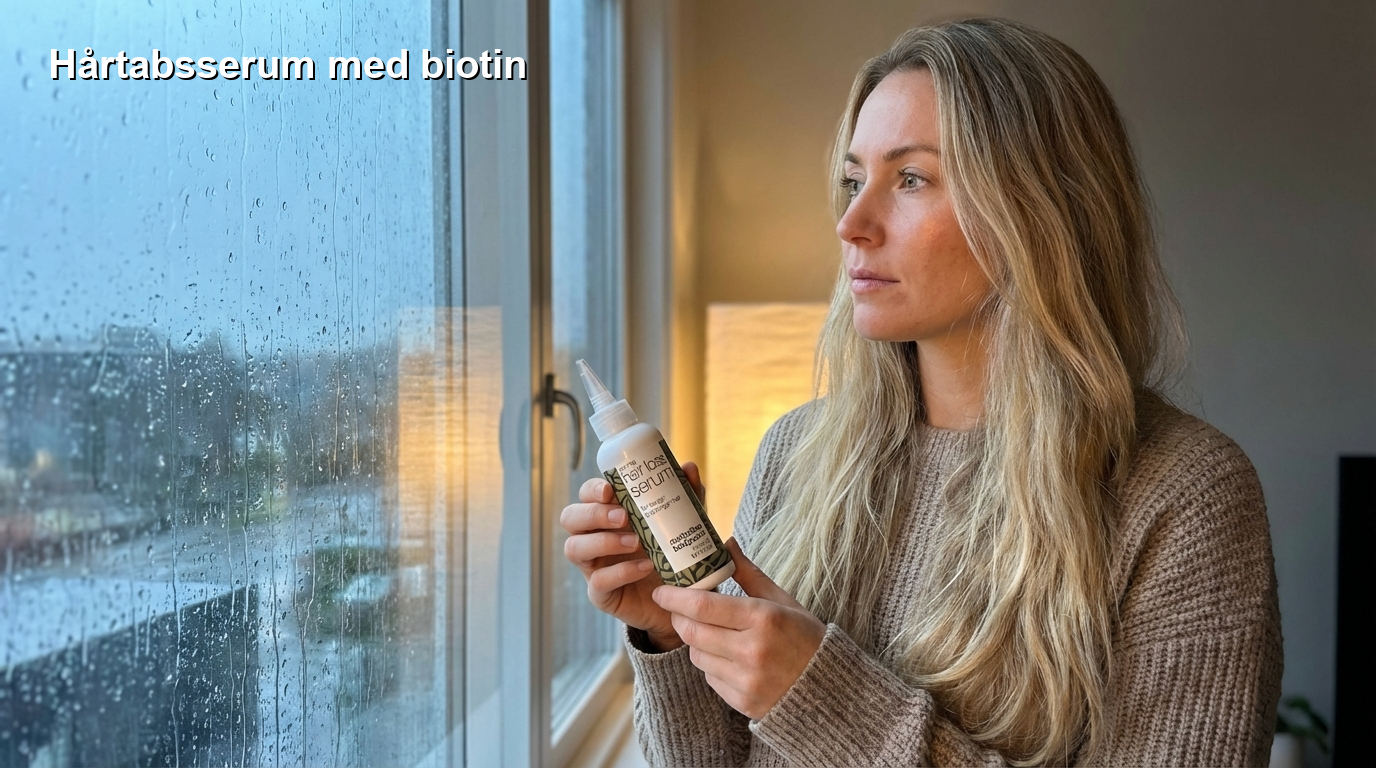 Hårtabsserum med biotin
