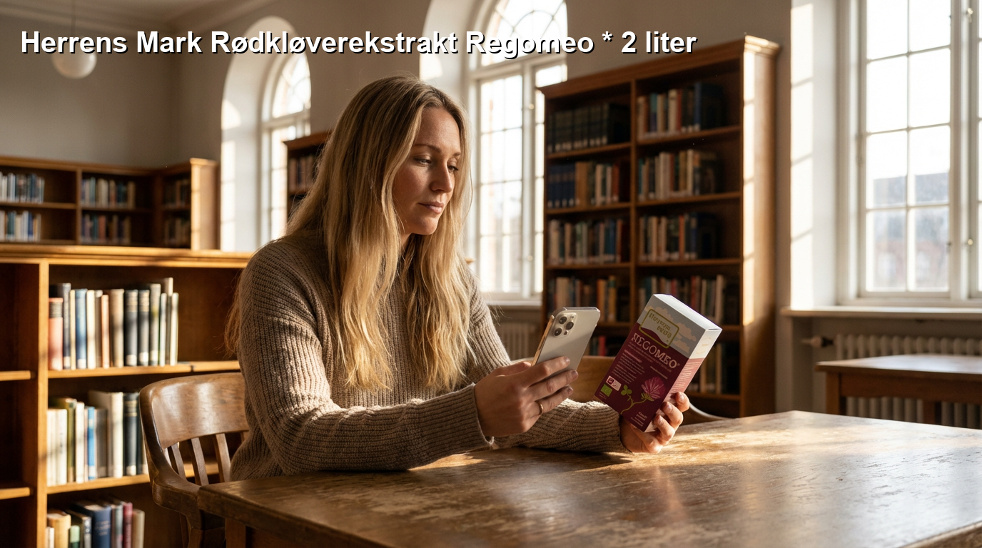 Herrens Mark Rødkløverekstrakt Regomeo * 2 liter