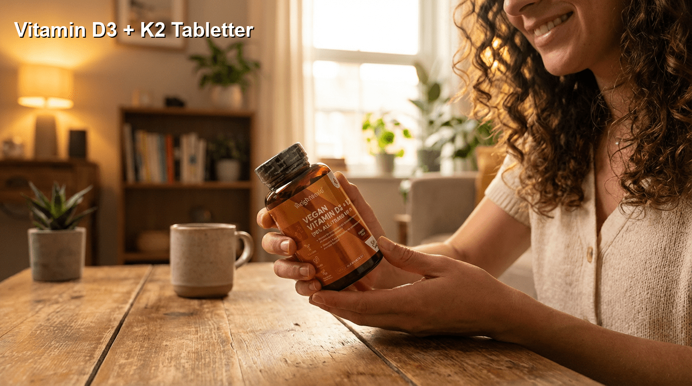 Vitamin D3 + K2 Tabletter
